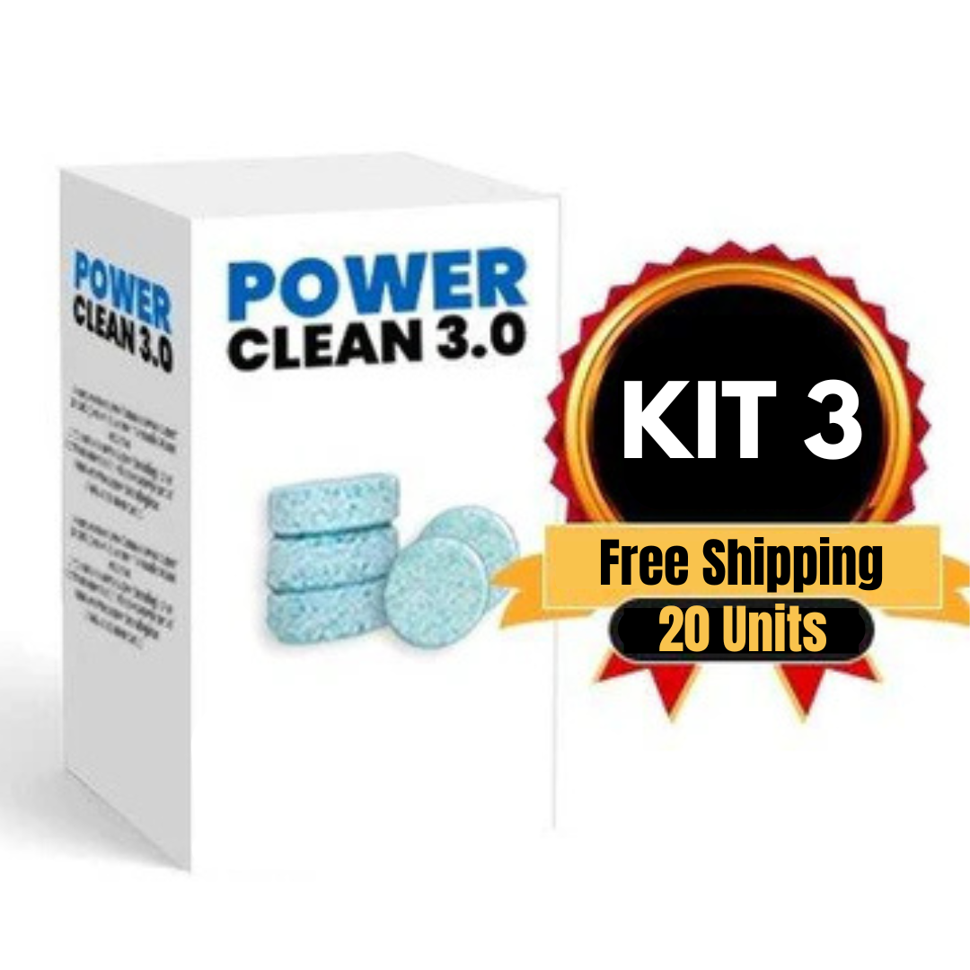 Power Clean 3.0 – Deep Cleaning Tablets for Grease, Rust, and Stains!