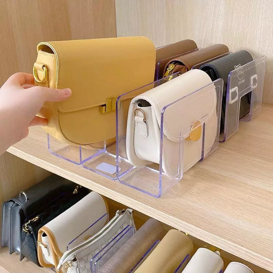 Acrylic Bag Organizer with Dividers